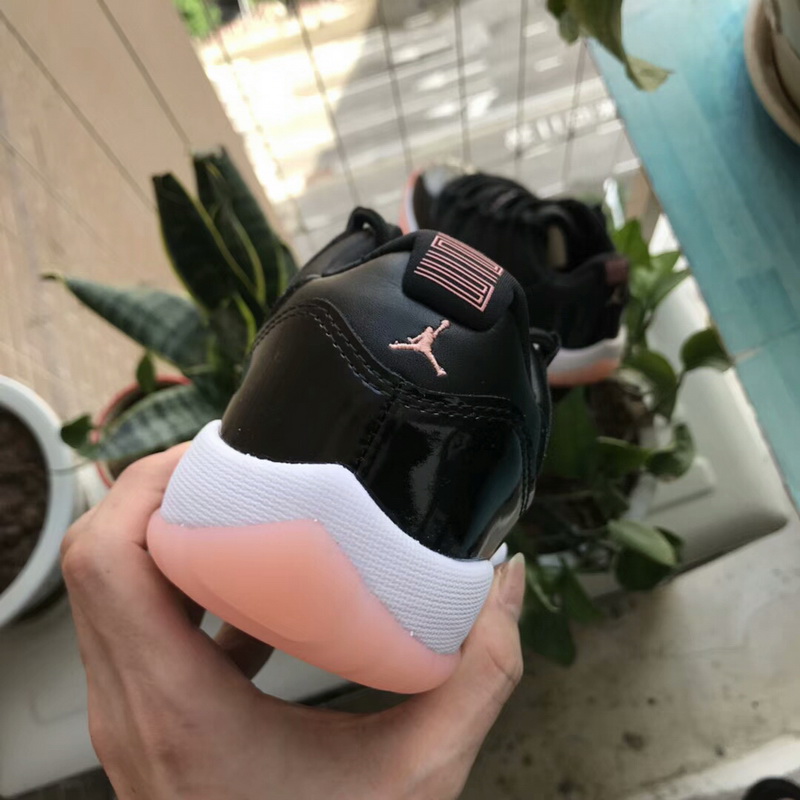 Authentic Jordan 11 low bleached coral